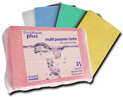 Optima Plus Wipes, (Lavette Style)