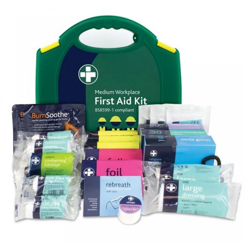 Workplace First Aid Kit, Medium - BS8599