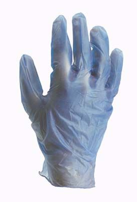 Vinyl Gloves - Industrial - Blue