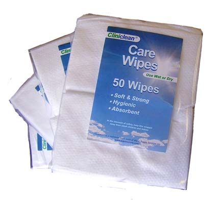 Dry Patient Wipes